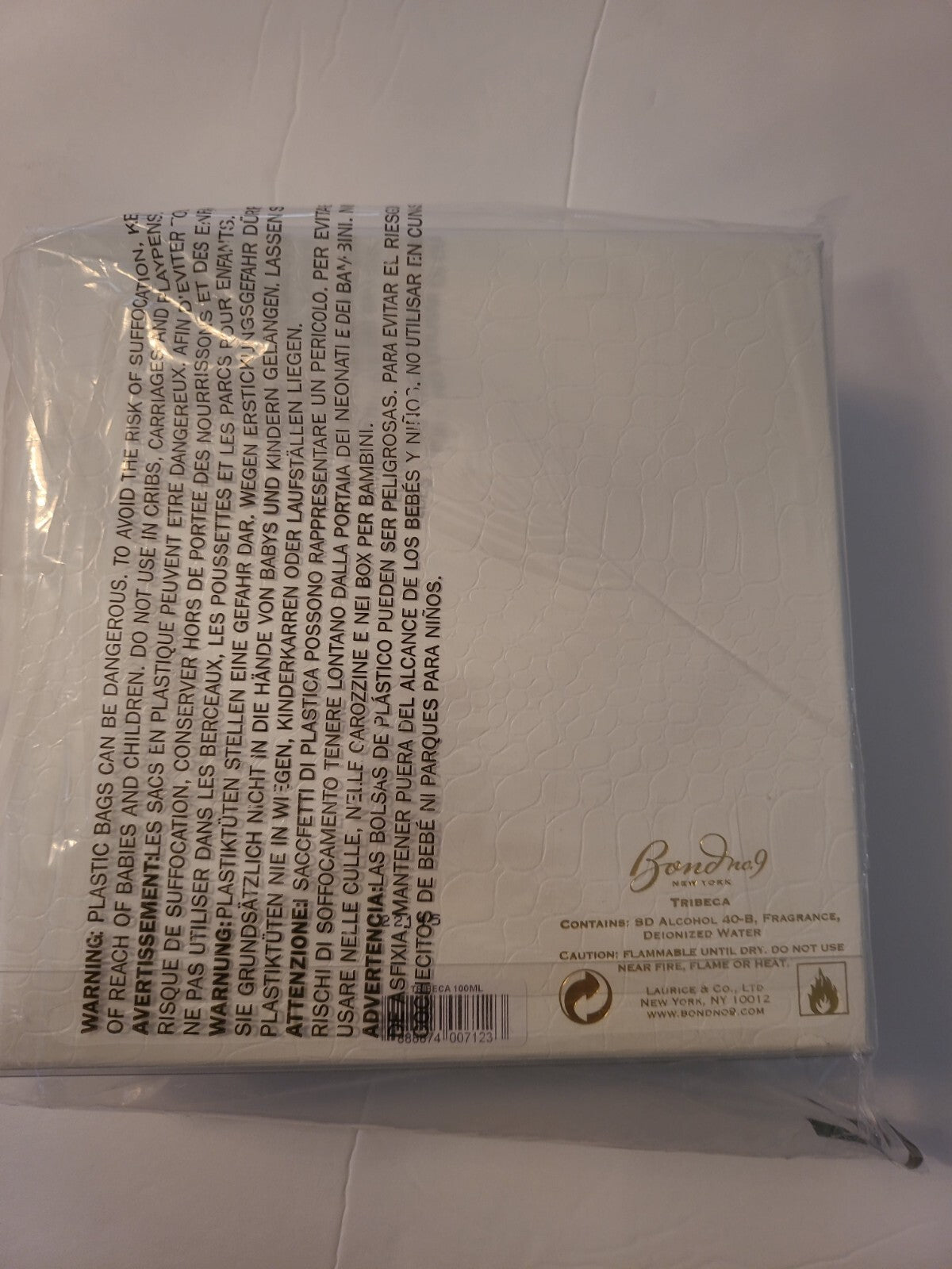 Tribeca by , 3.3 oz Eau de Parfum Spray Unisex, NEW, SEALED